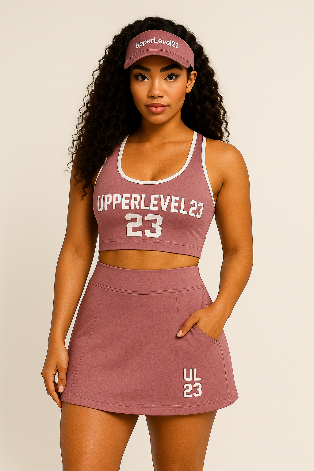 UL23 Mauve Court Set