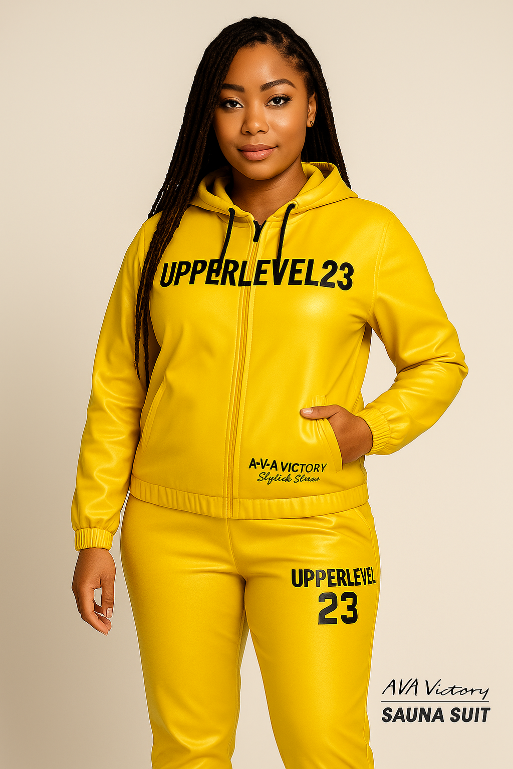 UpperLevel23 Golden Rise Sauna Suit
